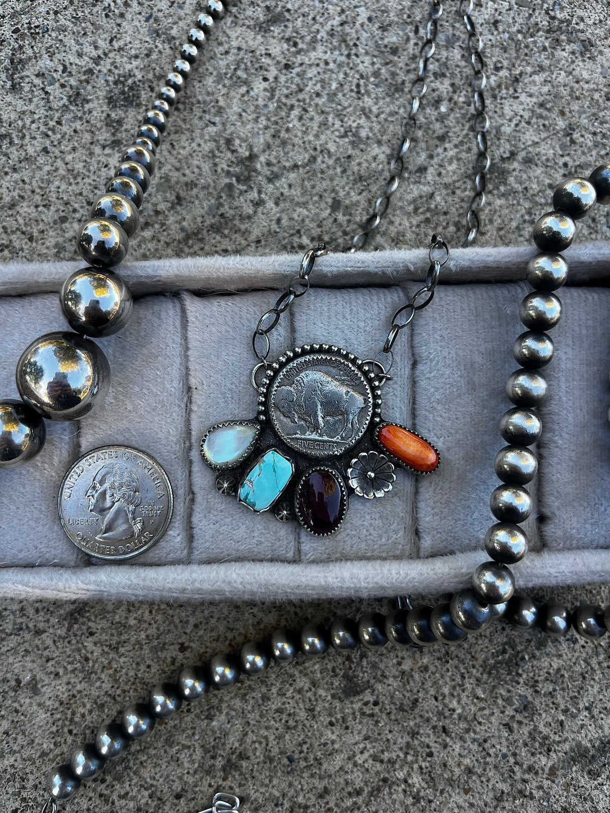 Buffalo Nickel Necklace