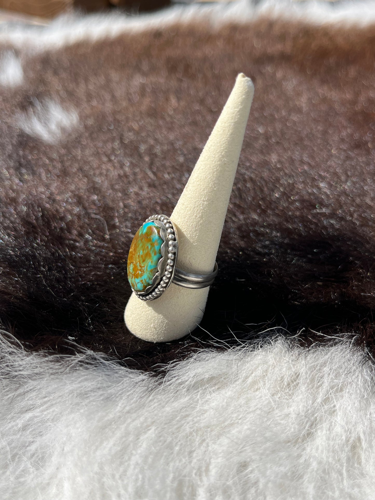 Pilot Mountain Turquoise ring