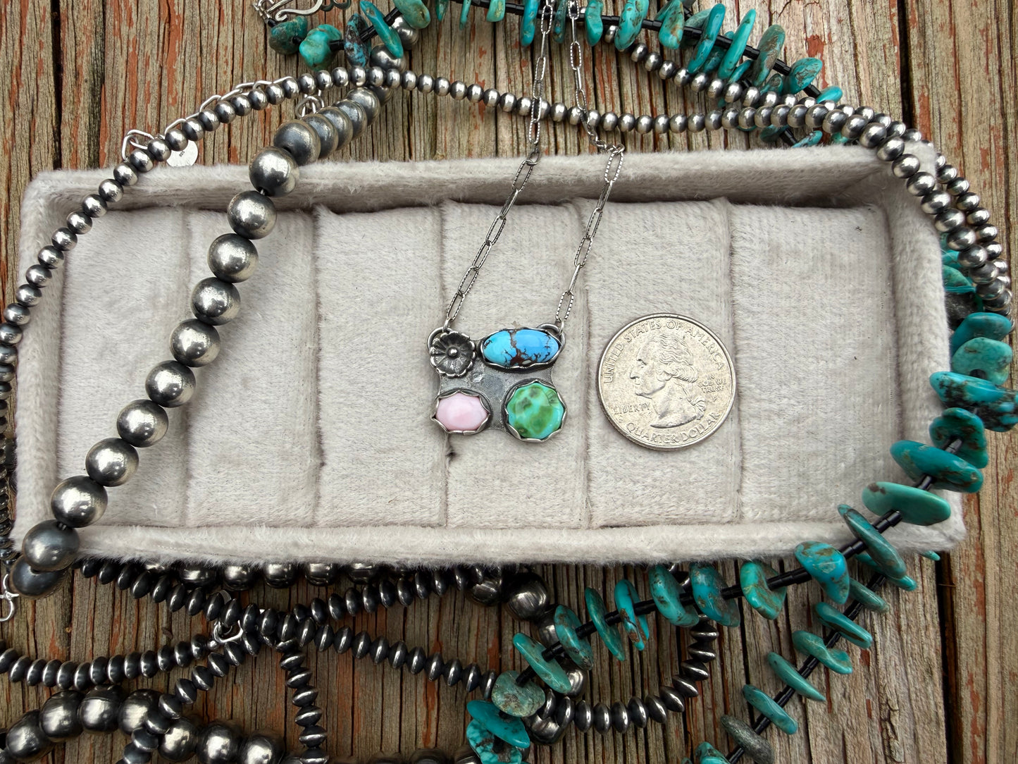 Cluster Necklace