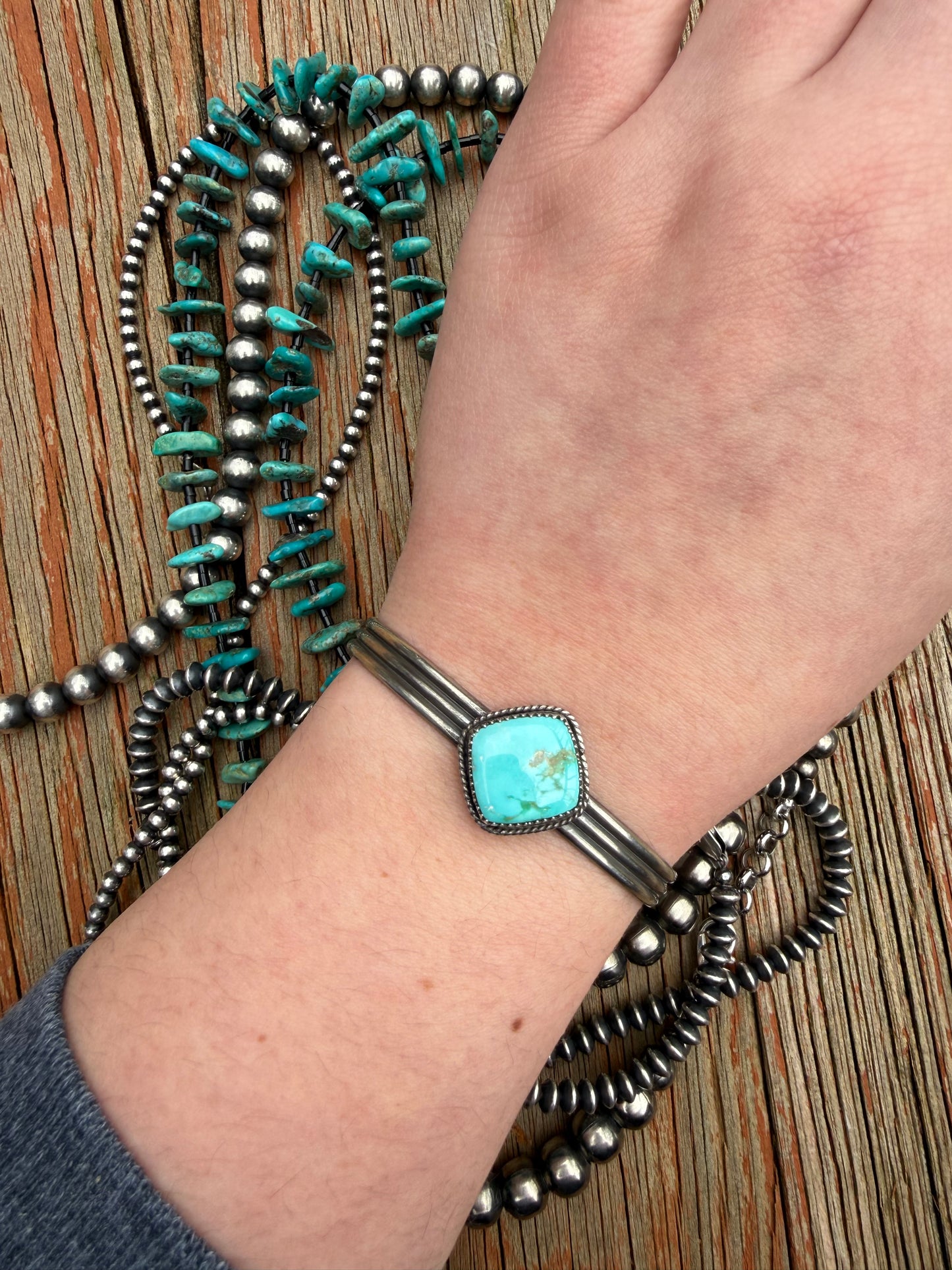 Fox Turquoise Cuff
