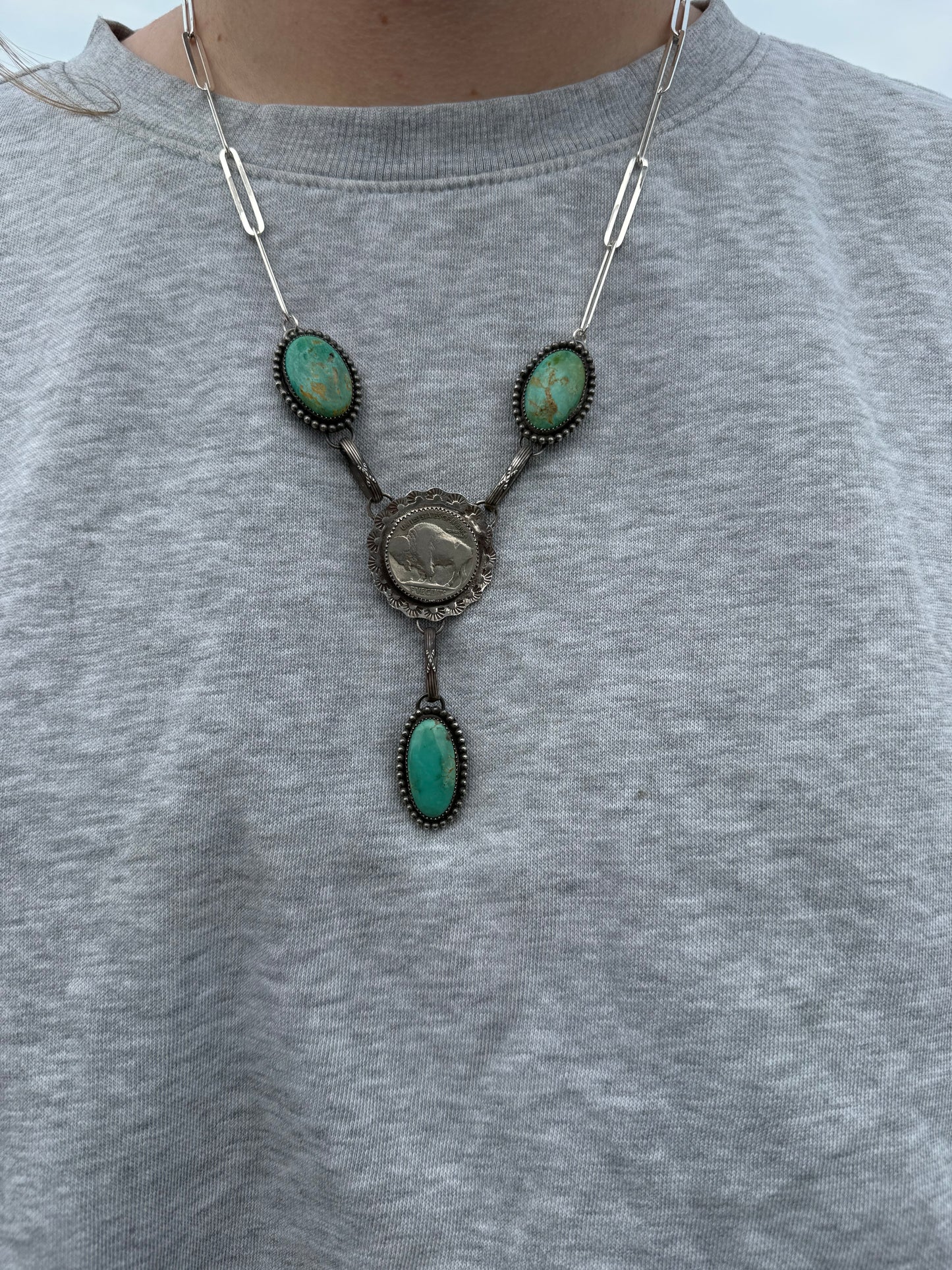 Buffalo Nickel Lariat