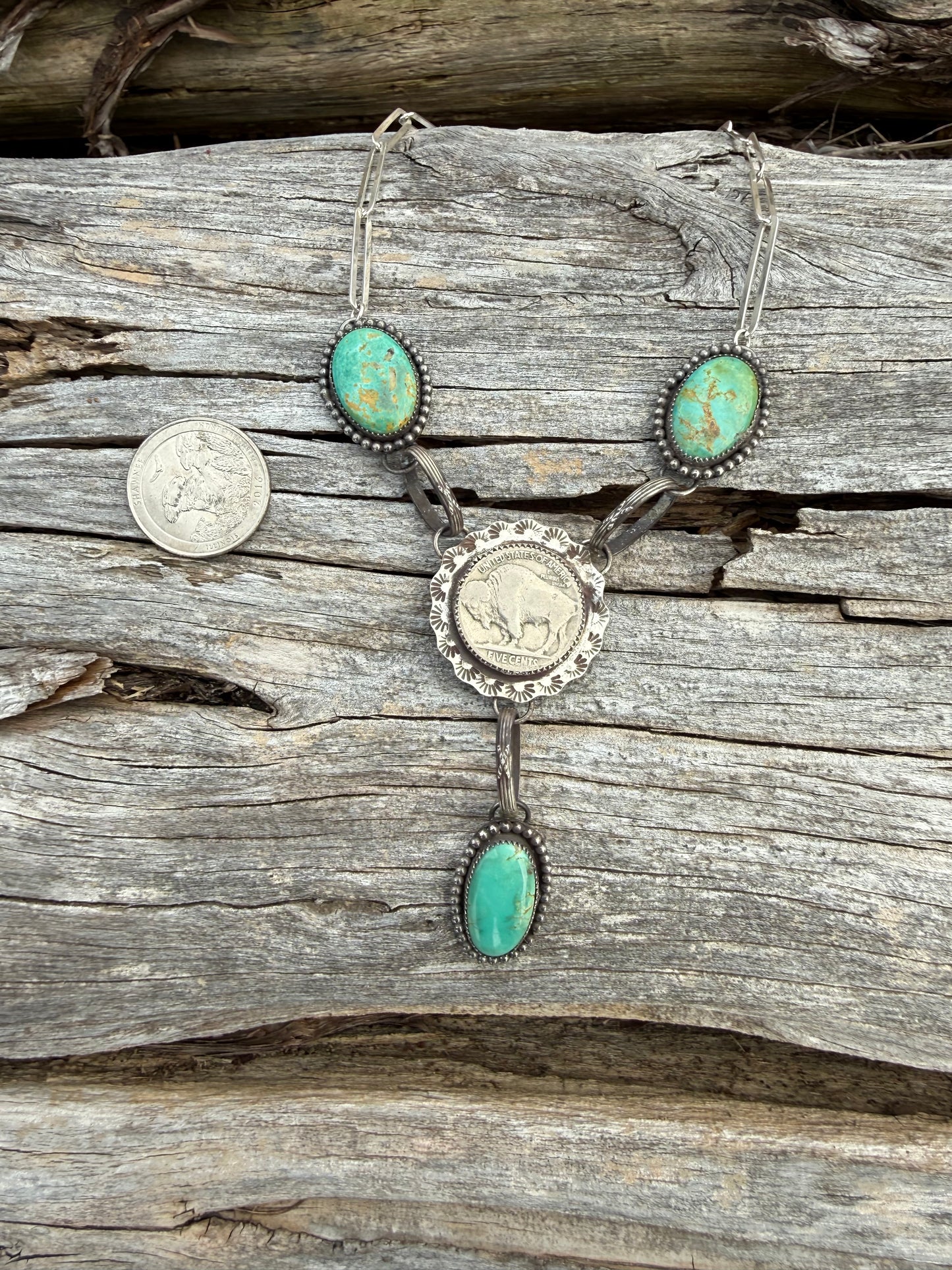 Buffalo Nickel Lariat