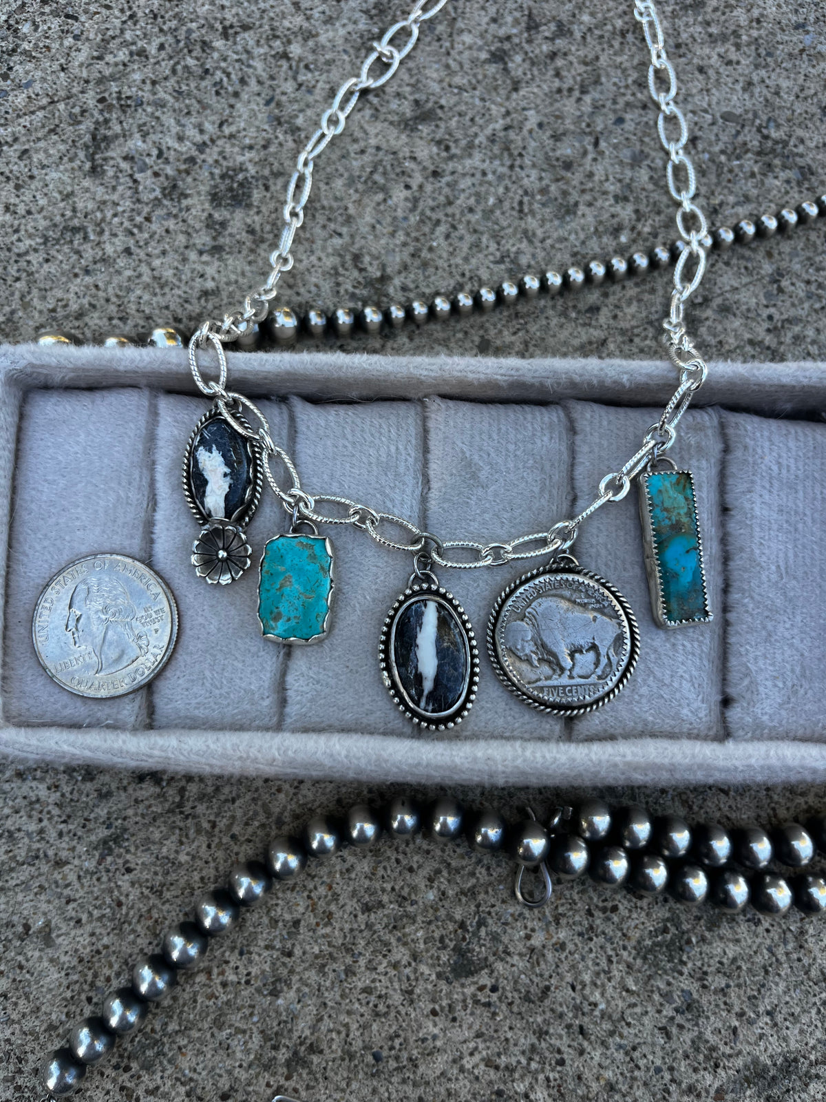 Buffalo Charm Necklace