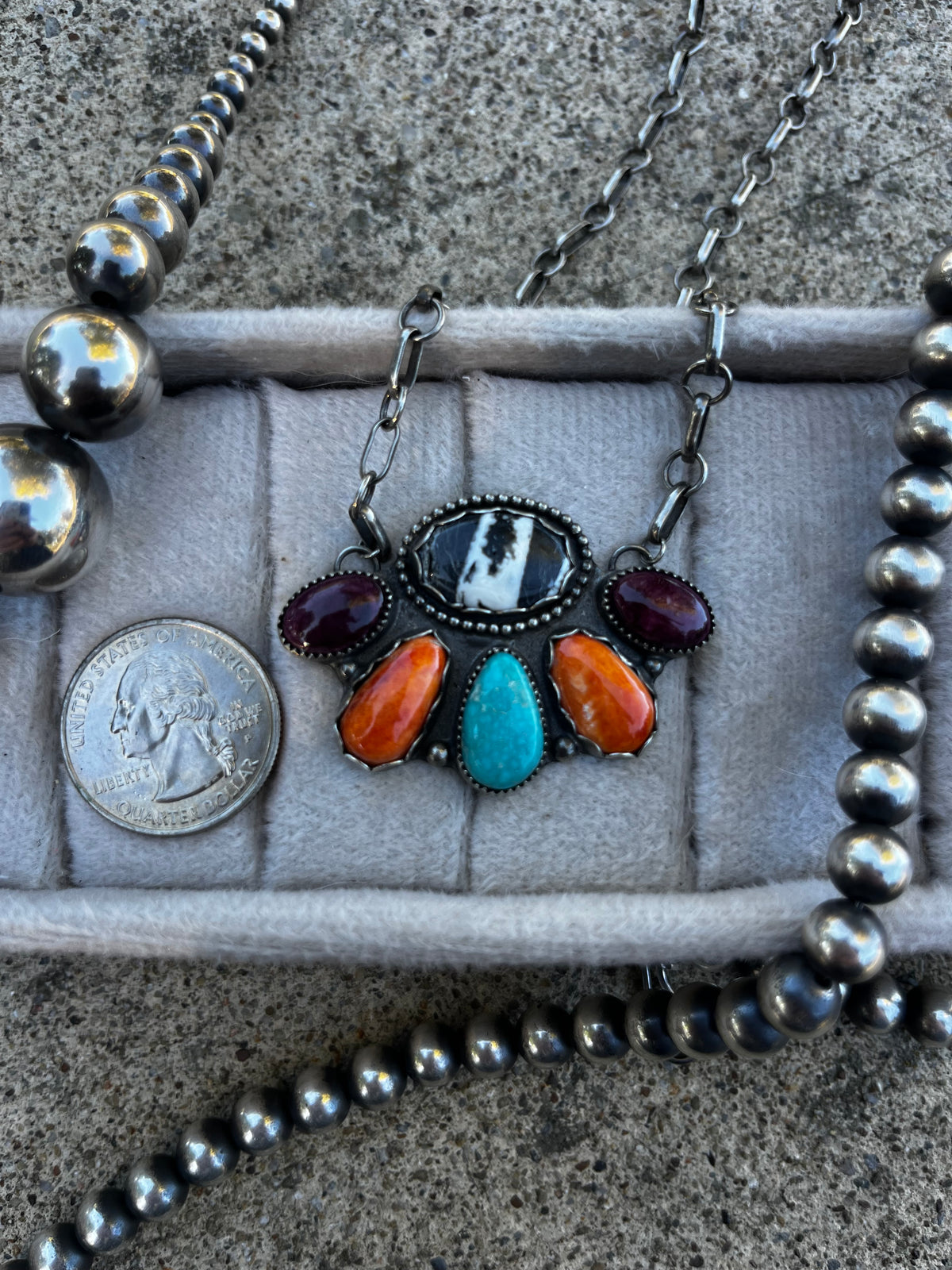 White Buffalo Necklace