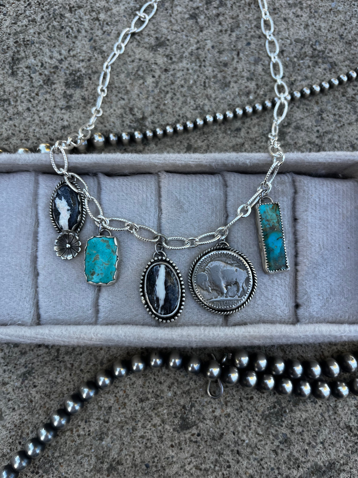 Buffalo Charm Necklace
