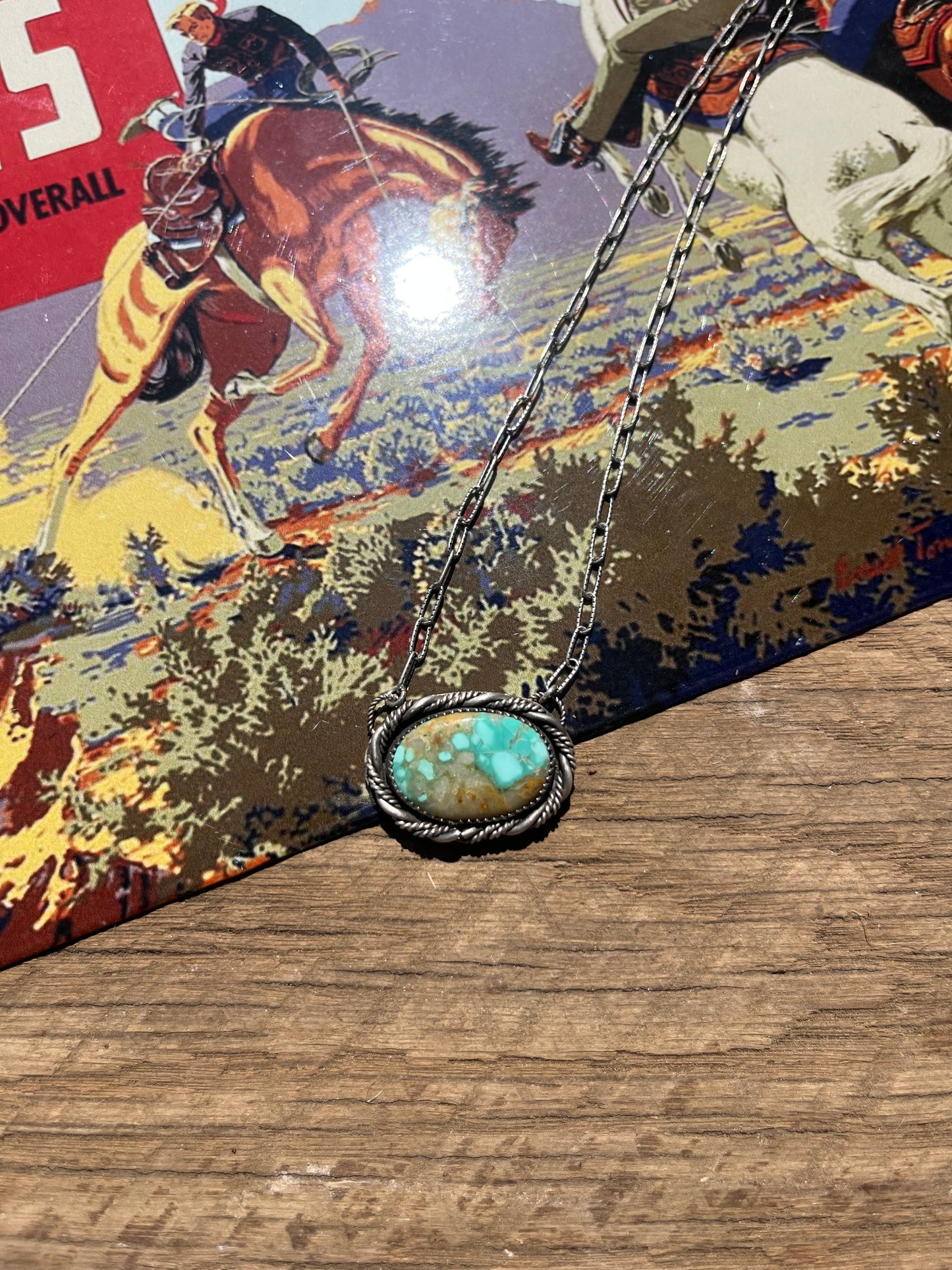Pilot Mountain Turquoise necklace