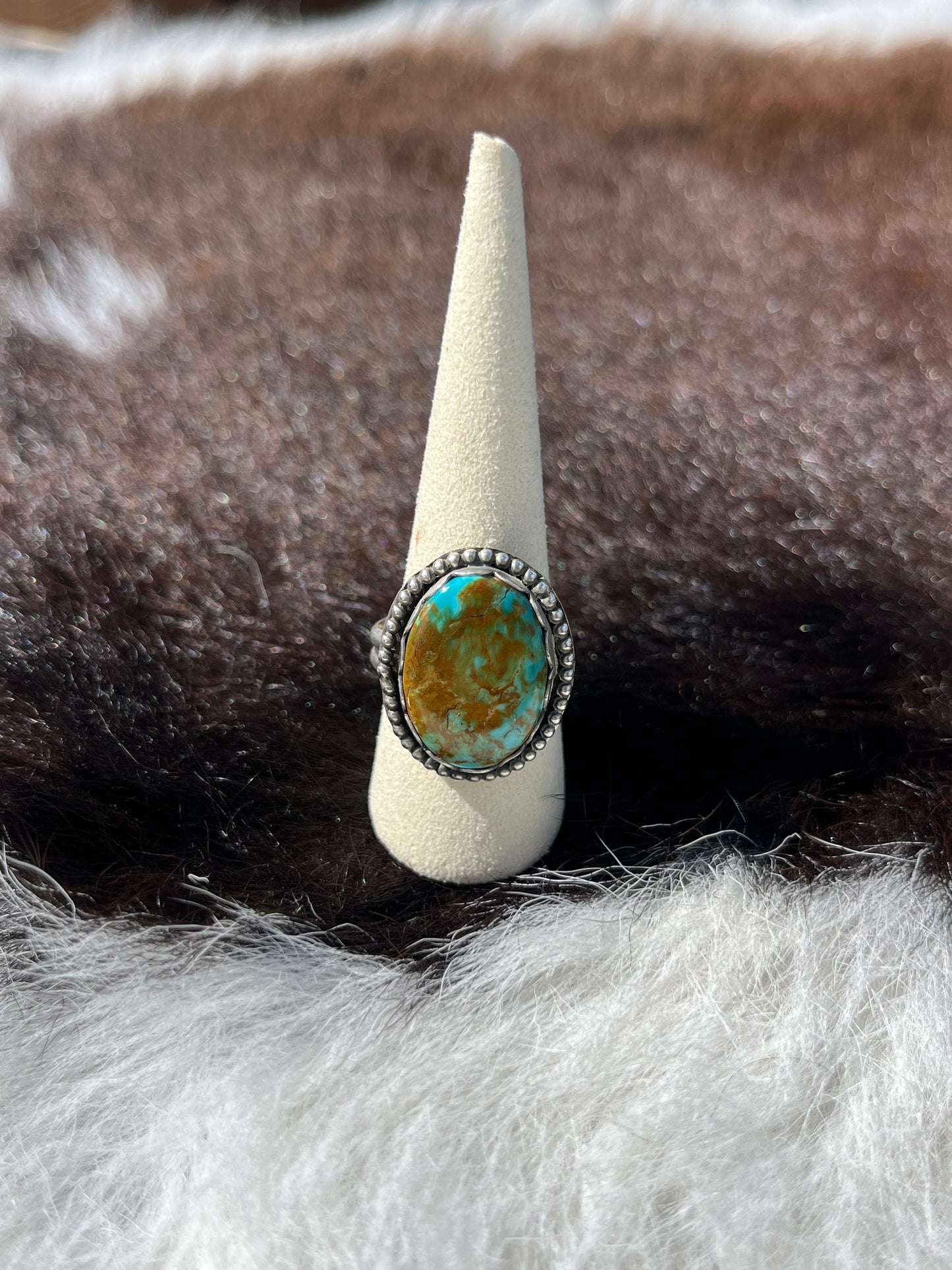 Pilot Mountain Turquoise ring