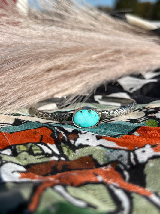 Fox Turquoise Cuff