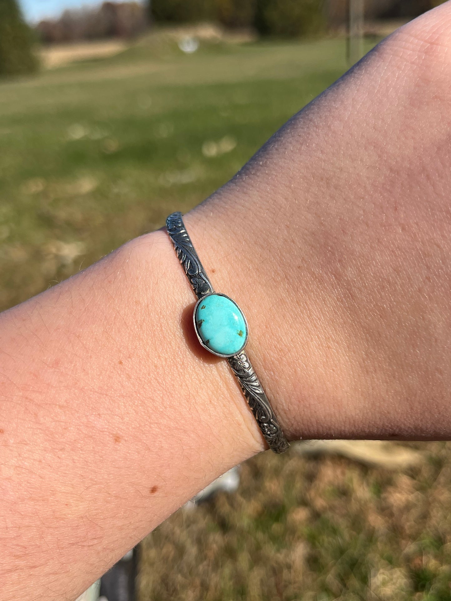 Fox Turquoise Cuff