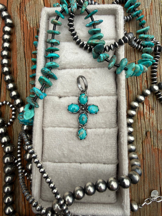 Kingman Cross Pendant
