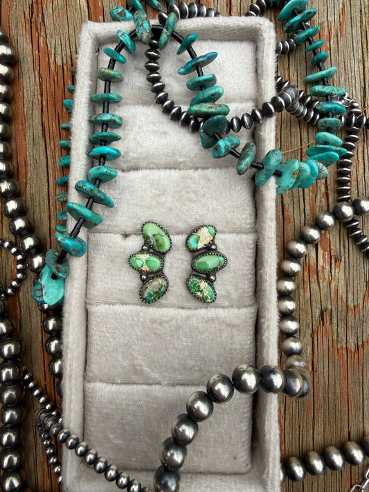 Sonoran 3-Stone Earrings