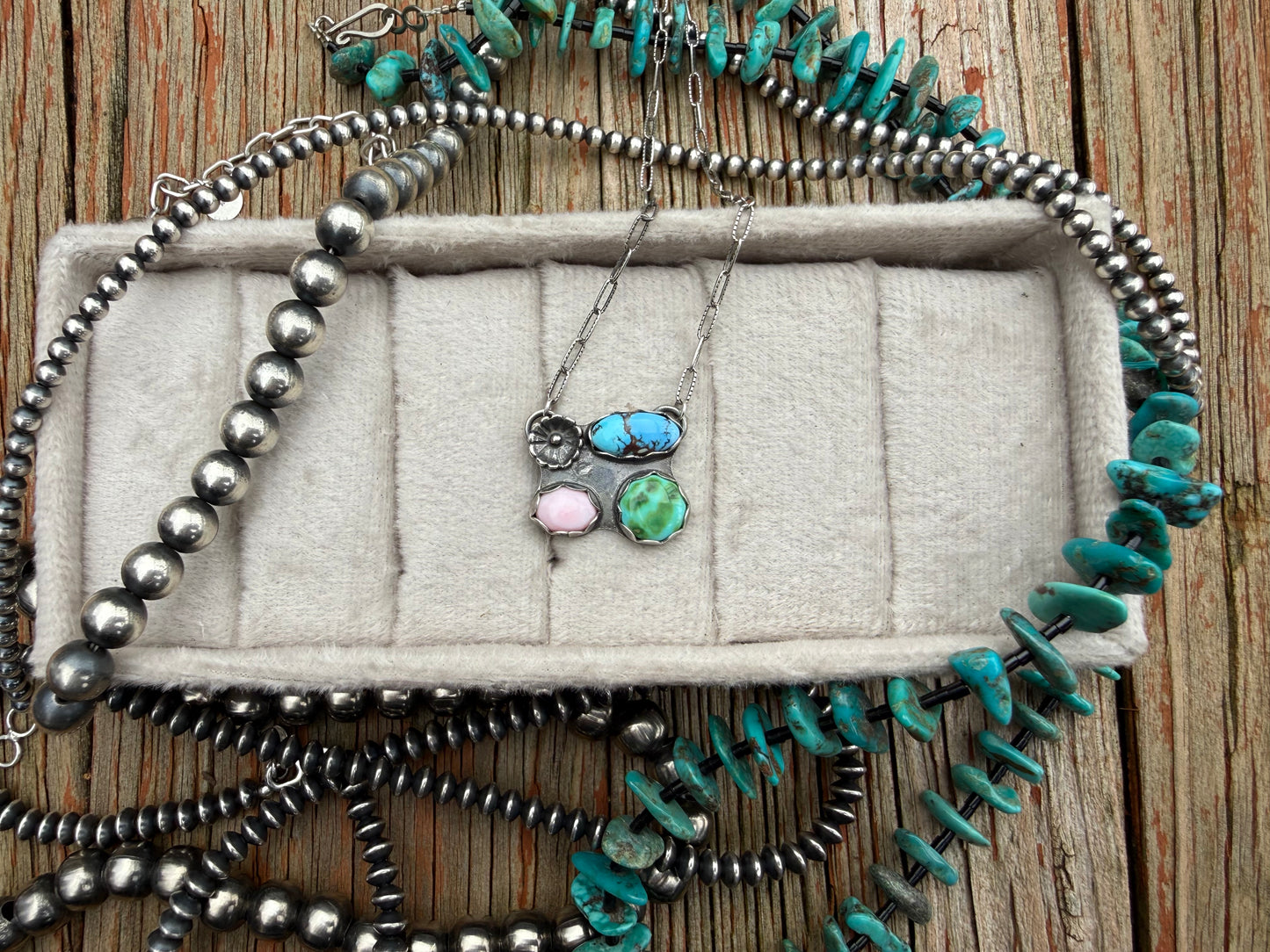 Cluster Necklace